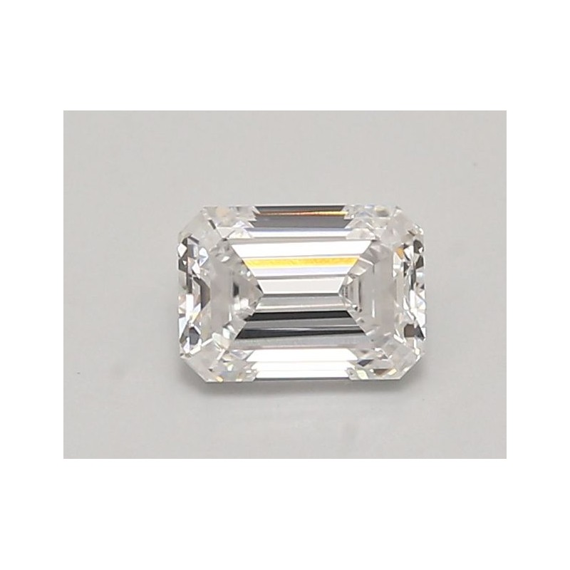 Diament laboratoryjny bezbarwny szlif szmaragdowy, 1.14ct, VVS2, D, IGI LG750598721