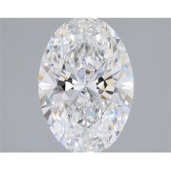 Diament laboratoryjny bezbarwny szlif owalny, 2ct, VVS2, E, IGI LG733512461