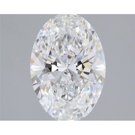 Diament laboratoryjny bezbarwny szlif owalny, 2ct, VVS2, E, IGI LG733512461