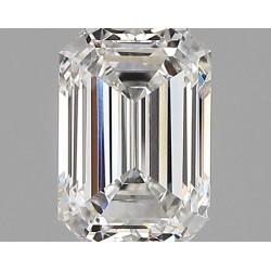 Diament laboratoryjny bezbarwny szlif szmaragdowy, 1.64ct, VVS2, D, IGI LG749591697