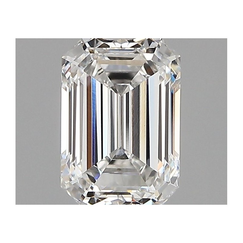 Diament laboratoryjny bezbarwny szlif szmaragdowy, 1.64ct, VVS2, D, IGI LG749591697