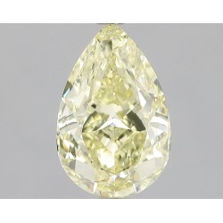 Diament o barwie fantazyjnej szlif gruszkowy, 1.51ct, VVS1, Fancy Yellow, GIA 5231210359