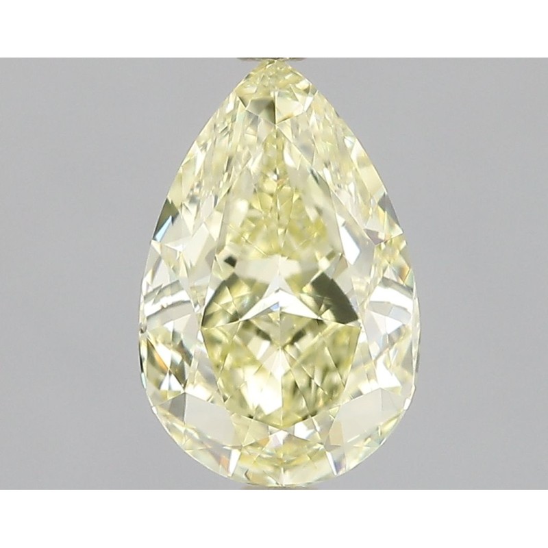 Diament o barwie fantazyjnej szlif gruszkowy, 1.51ct, VVS1, Fancy Yellow, GIA 5231210359