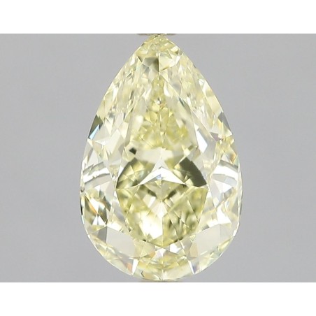 Diament o barwie fantazyjnej szlif gruszkowy, 1.51ct, VVS1, Fancy Yellow, GIA 5231210359