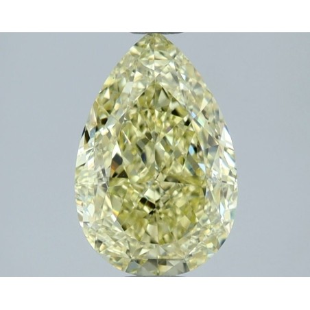 Diament o barwie fantazyjnej szlif gruszkowy, 1.51ct, VS2, Fancy Intense Yellow, GIA 5533222009