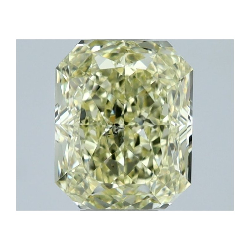 Diament o barwie fantazyjnej radiant, 1ct, SI2, Fancy Yellow, GIA 1538454917