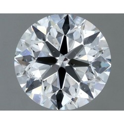 Diament szlif okrągły, 1ct, SI2, D, GIA 6531899796
