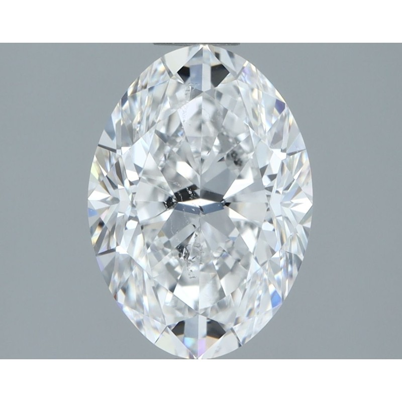 Diament szlif owalny, 1.8ct, SI2, D, GIA 5523951377