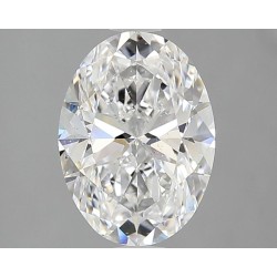 Diament szlif owalny, 2ct, SI1, D, GIA 6511762300