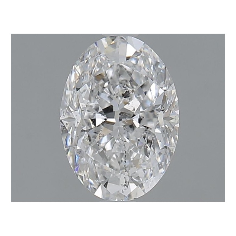 Diament szlif owalny, 1.01ct, SI2, D, HRD 250000276288