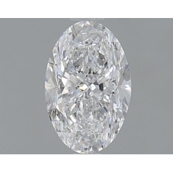 Diament szlif owalny, 1ct, SI2, D, HRD 250000266688