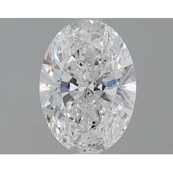 Diament szlif owalny, 1.3ct, SI2, G, HRD 250000247062
