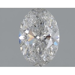 Diament szlif owalny, 1.02ct, SI2, F, HRD 250000276279