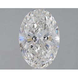 Diament szlif owalny, 1.2ct, SI2, G, HRD 250000234087