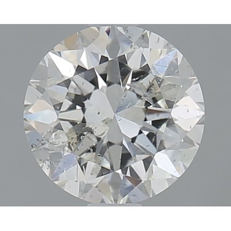 Diament szlif okrągły, 1ct, SI2, H, HRD 250000243222