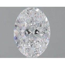Diament szlif owalny, 1.2ct, SI2, D, HRD 250000243219