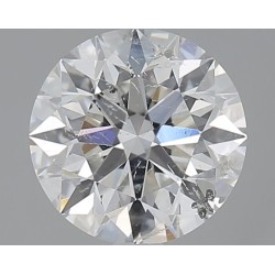 Diament szlif okrągły, 1.7ct, SI2, F, HRD 250000243226