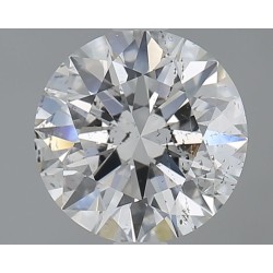 Diament szlif okrągły, 1.5ct, SI2, F, HRD 250000235281