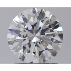 Diament szlif okrągły, 1.07ct, SI2, D, HRD 250000186151