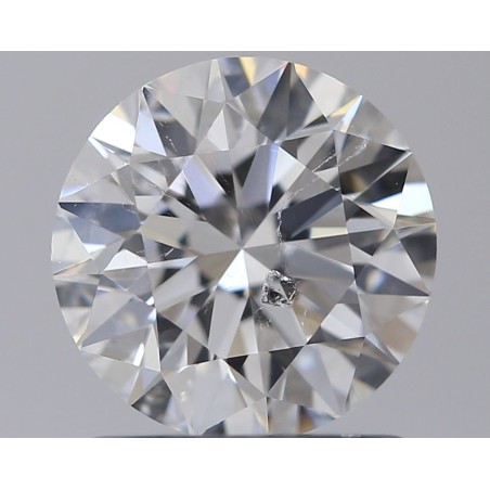 Diament szlif okrągły, 1.07ct, SI2, D, HRD 250000186151