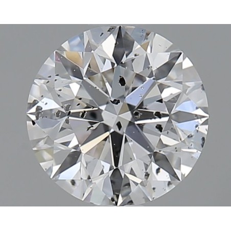 Diament szlif okrągły, 1ct, SI2, D, HRD 250000241469