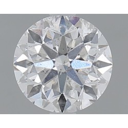 Diament szlif okrągły, 1ct, SI2, D, HRD 250000266687