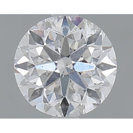 Diament szlif okrągły, 1ct, SI2, D, HRD 250000266687