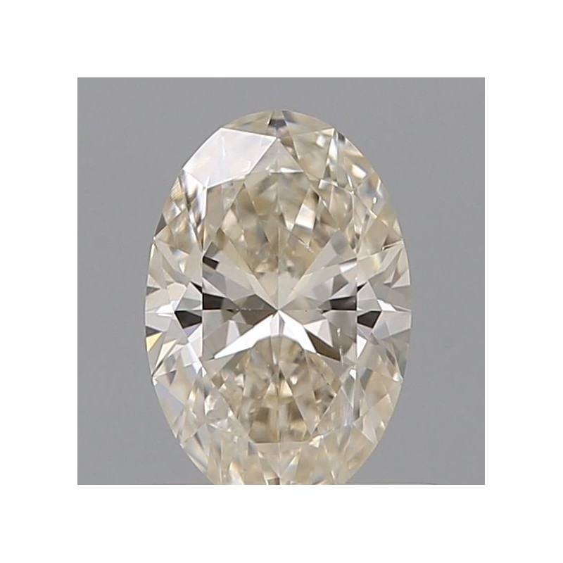 Diament o barwie fantazyjnej szlif owalny, 0.5ct, SI2, L, GIA 6465976709