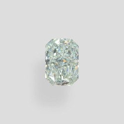 Diament o barwie fantazyjnej radiant, 0.71ct, SI1, Light Green, GIA 5453510875
