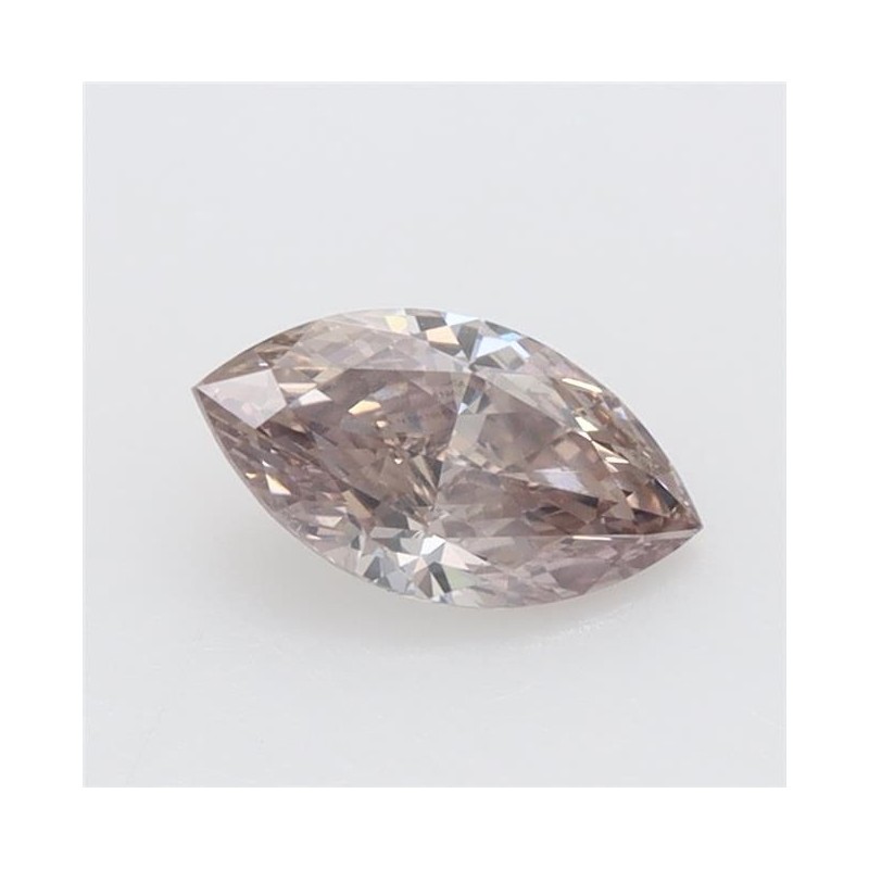 Diament o barwie fantazyjnej markiza, 0.31ct, SI2, Fancy Brown Pink, GIA 1438639653