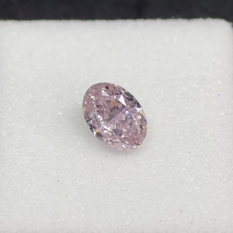 Diament o barwie fantazyjnej szlif owalny, 0.3ct, VS2, Fancy Brownish Pink, GIA 5473178612