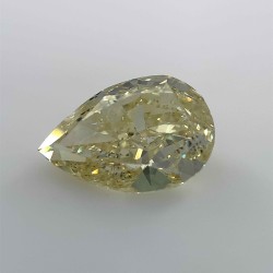 Diament o barwie fantazyjnej szlif gruszkowy, 1.8ct, SI2, Fancy Yellow, GIA 5141996501