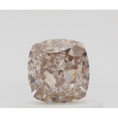 Diament o barwie fantazyjnej szlif poduszkowy brylantowy, 0.5ct, VS2, Fancy Brown Pink, GIA 5231127727