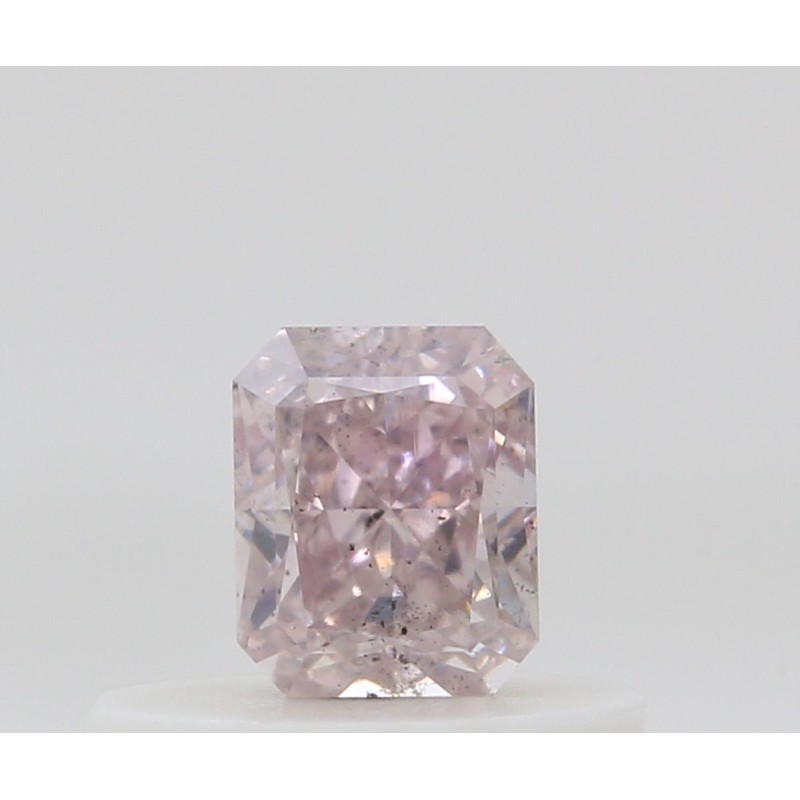 Diament o barwie fantazyjnej radiant, 0.3ct, SI2, Fancy Pink, GIA 2466602545