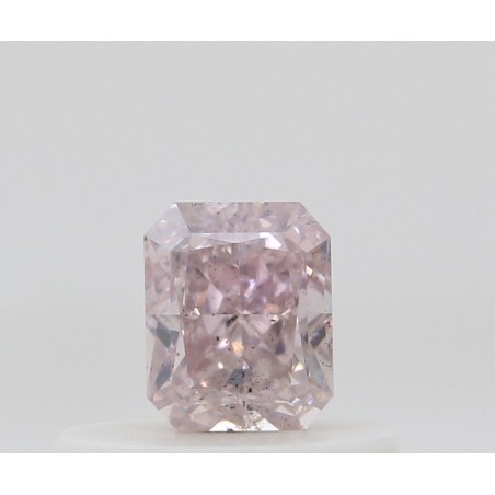 Diament o barwie fantazyjnej radiant, 0.3ct, SI2, Fancy Pink, GIA 2466602545