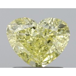 Diament o barwie fantazyjnej serce, 1.03ct, SI2, Fancy Intense Yellow, GIA 5234113413