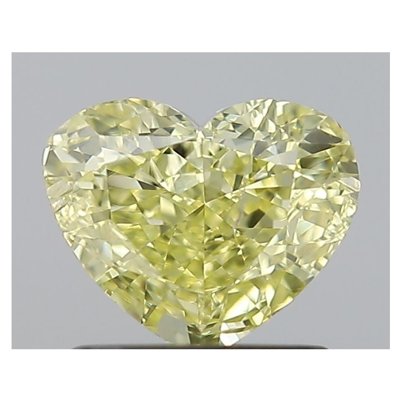 Diament o barwie fantazyjnej serce, 1.03ct, SI2, Fancy Intense Yellow, GIA 5234113413
