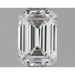 Diament laboratoryjny bezbarwny szlif szmaragdowy, 1.19ct, VVS2, F, IGI LG592319886