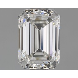 Diament laboratoryjny bezbarwny szlif szmaragdowy, 1.19ct, VVS2, F, IGI LG594317898