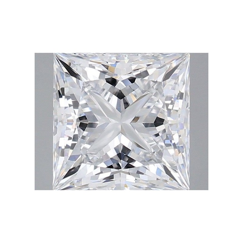 Diament laboratoryjny bezbarwny szlif princess, 1.07ct, VVS2, D, IGI LG722572012 Diament laboratoryjny bezbarwny szlif princess, 1.07ct, VVS2, D, IGI LG722572012
