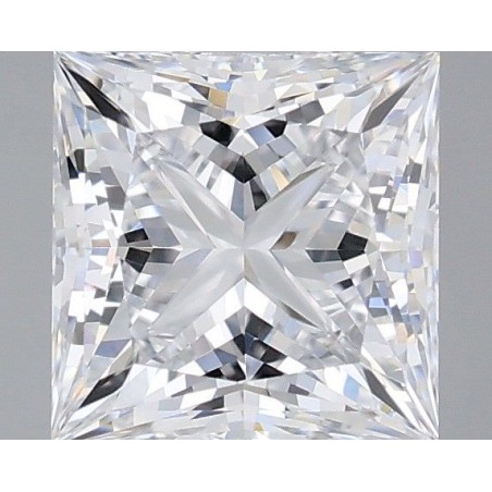 Diament laboratoryjny bezbarwny szlif princess, 1.07ct, VVS2, D, IGI LG722572012