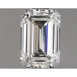 Diament laboratoryjny bezbarwny szlif szmaragdowy, 1.19ct, VVS2, F, IGI LG636423329