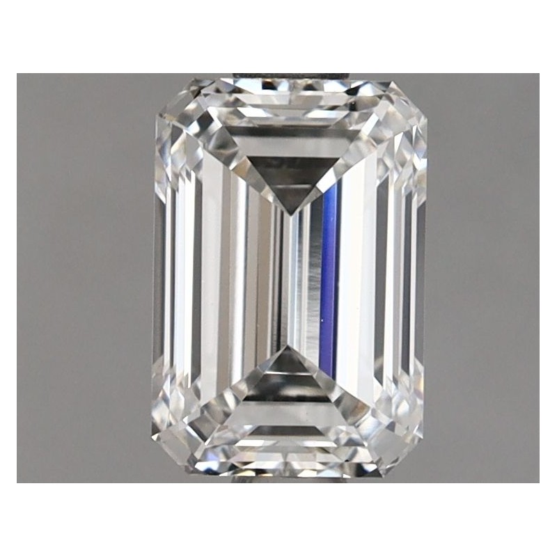 Diament laboratoryjny bezbarwny szlif szmaragdowy, 1.19ct, VVS2, F, IGI LG636423329