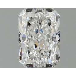 Diament laboratoryjny bezbarwny radiant, 1.06ct, VVS2, E, IGI LG674508407
