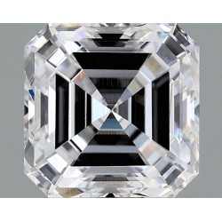 Diament laboratoryjny bezbarwny szlif szmaragdowy kwadratowy, 1.62ct, VVS2, E, HRD 240000246981