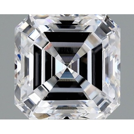 Diament laboratoryjny bezbarwny szlif szmaragdowy kwadratowy, 1.62ct, VVS2, E, HRD 240000246981
