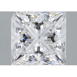 Diament laboratoryjny bezbarwny szlif princess, 2.09ct, VVS2, E, IGI LG722571921