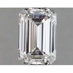 Diament laboratoryjny bezbarwny szlif szmaragdowy, 1.15ct, VVS2, E, IGI LG636423204