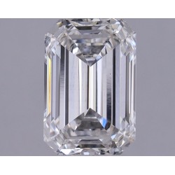 Diament laboratoryjny bezbarwny szlif szmaragdowy, 1.17ct, VVS2, F, IGI LG620471642