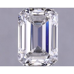 Diament laboratoryjny bezbarwny szlif szmaragdowy, 1.14ct, VVS2, E, IGI LG622475257